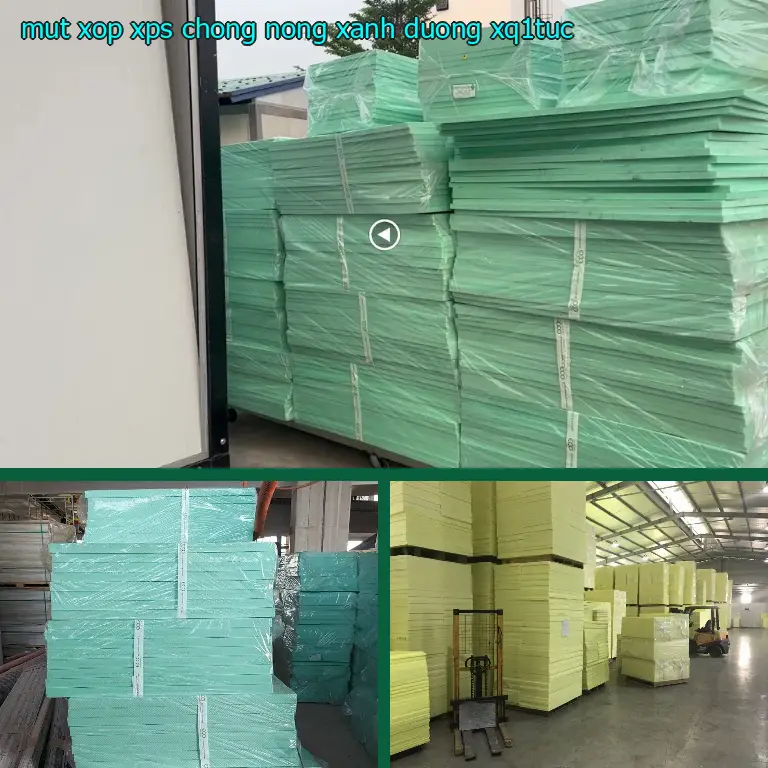 Model mút xốp XPS chống nóng Xanh dương: XQ1TUC Model mút xốp XPS chống nóng Xanh dương: XQ1TUC