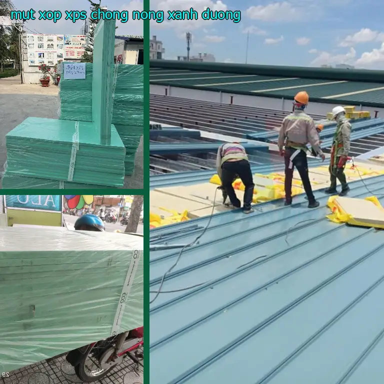 Mút xốp XPS chống nóng Xanh dương