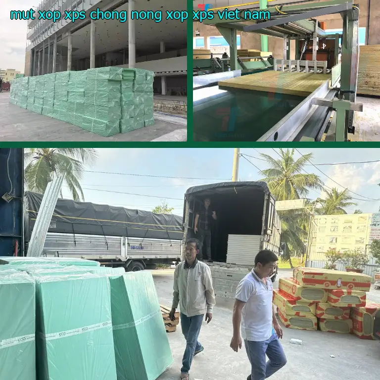 Xuất xứ mút xốp XPS chống nóng Xốp XPS: Việt Nam Xuất xứ mút xốp XPS chống nóng Xốp XPS: Việt Nam
