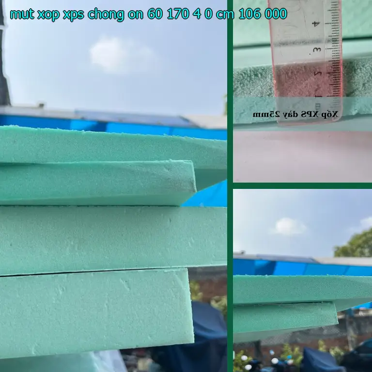 Đơn giá mút xốp XPS chống ồn 60*170*4.0 cm: 106.000₫