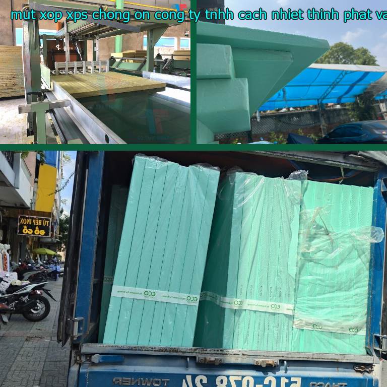 Màu sắc mút xốp XPS chống ồn Công ty TNHH cách nhiệt Thịnh Phát: Vàng
