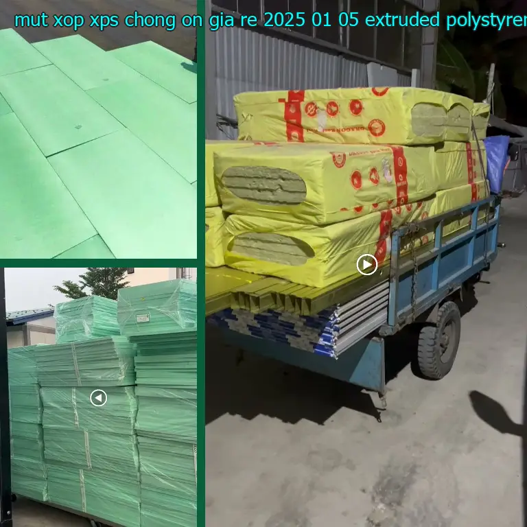 Chất liệu mút xốp XPS chống ồn giá rẻ 2025-01-05: Extruded Polystyrene Chất liệu mút xốp XPS chống ồn giá rẻ 2025-01-05: Extruded Polystyrene