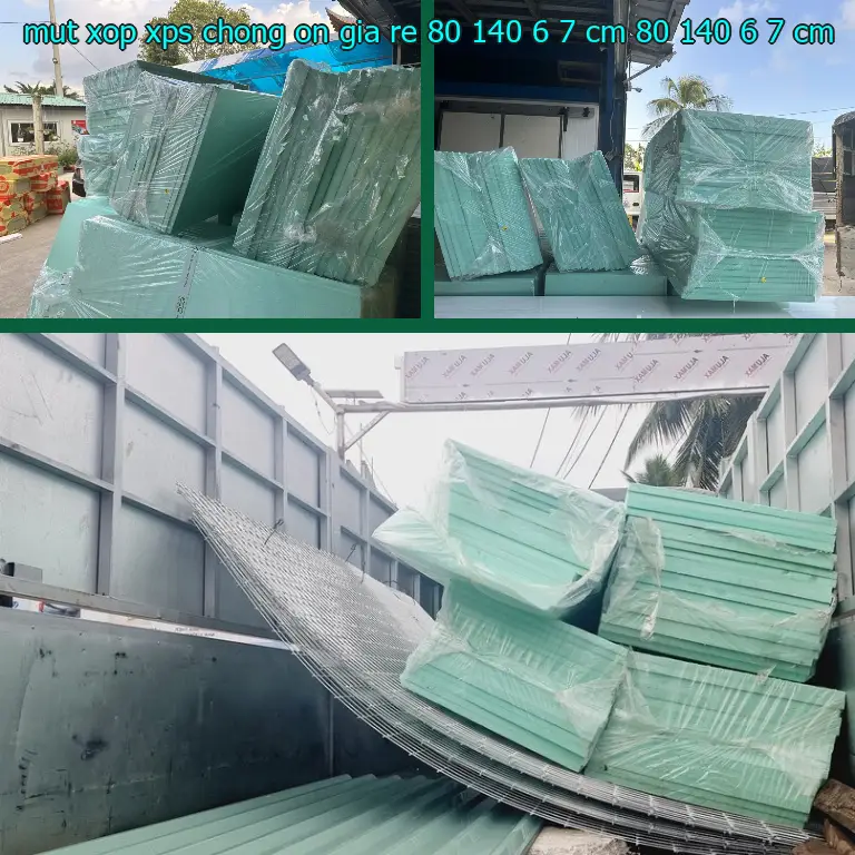 Kích thước mút xốp XPS chống ồn giá rẻ 80*140*6.7 cm: 80*140*6.7 cm Kích thước mút xốp XPS chống ồn giá rẻ 80*140*6.7 cm: 80*140*6.7 cm