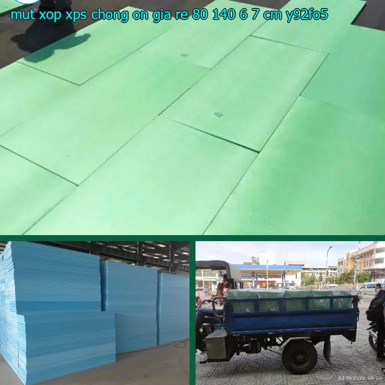 Model mút xốp XPS chống ồn giá rẻ 80*140*6.7 cm: Y92FO5 Model mút xốp XPS chống ồn giá rẻ 80*140*6.7 cm: Y92FO5