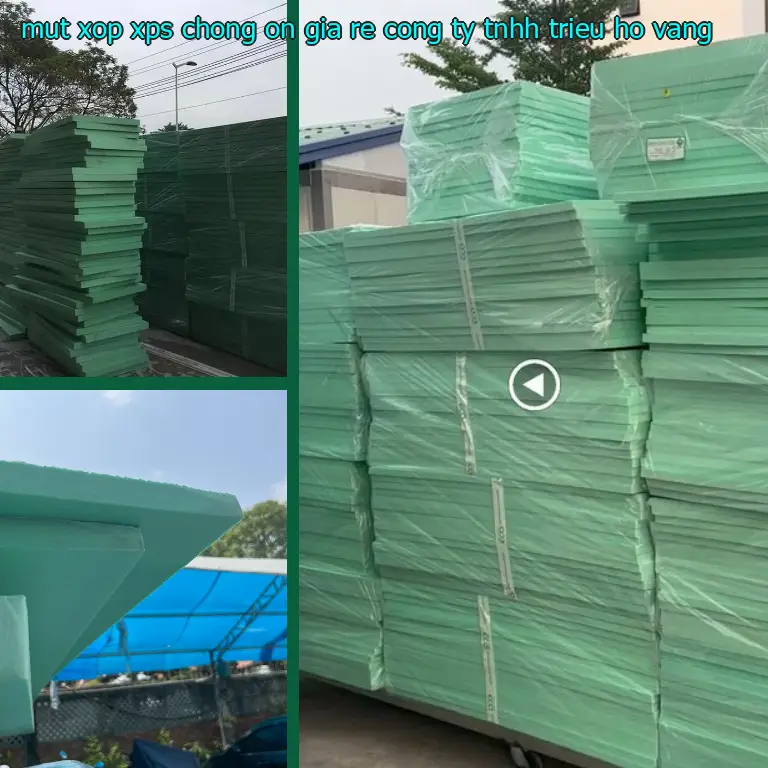 Màu sắc mút xốp XPS chống ồn giá rẻ Công ty TNHH Triệu Hổ: Vàng