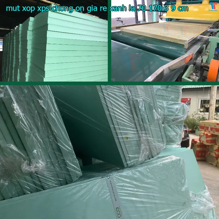 Kích thước mút xốp XPS chống ồn giá rẻ Xanh lá: 70*170*3.9 cm Kích thước mút xốp XPS chống ồn giá rẻ Xanh lá: 70*170*3.9 cm