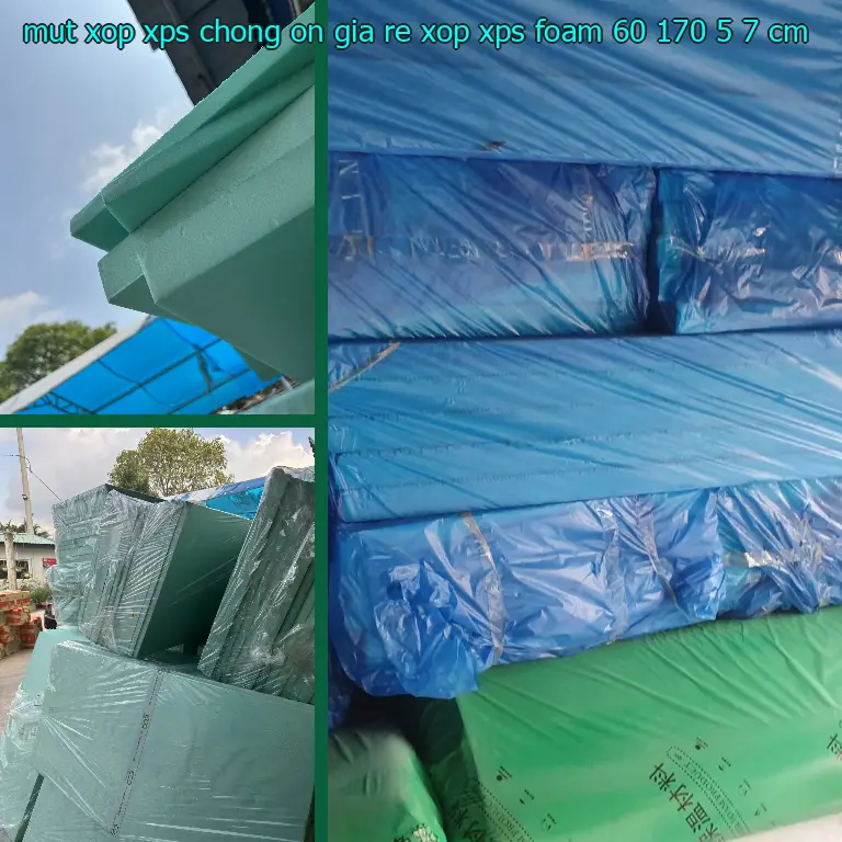 Kích thước mút xốp XPS chống ồn giá rẻ Xốp XPS Foam: 60*170*5.7 cm Kích thước mút xốp XPS chống ồn giá rẻ Xốp XPS Foam: 60*170*5.7 cm