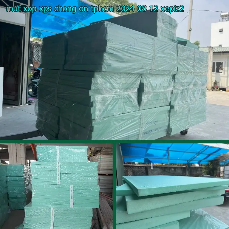 Model mút xốp XPS chống ồn TpHCM 2024-08-12: XEPIZ2