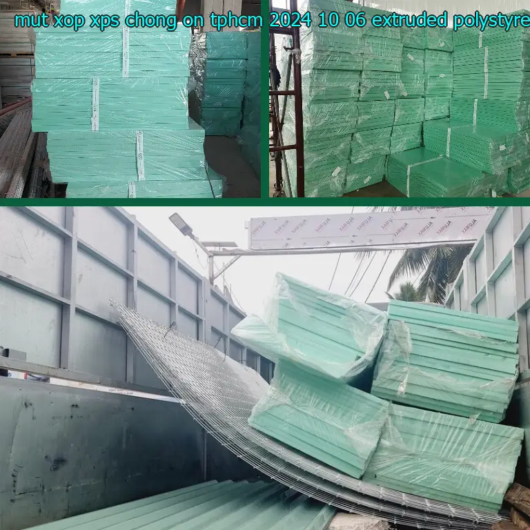 Chất liệu mút xốp XPS chống ồn TpHCM 2024-10-06: Extruded Polystyrene