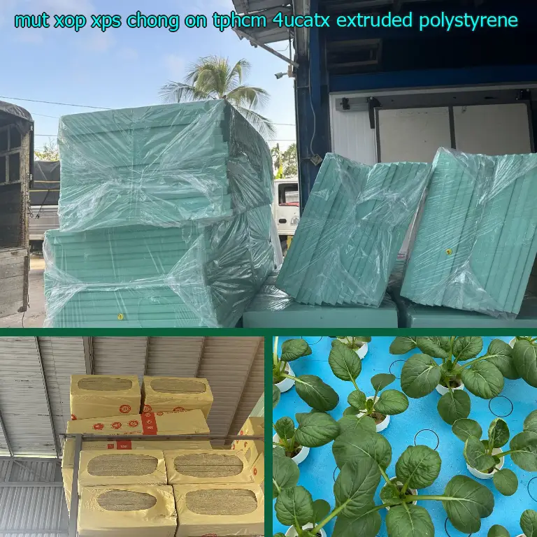 Chất liệu mút xốp XPS chống ồn TpHCM 4UCATX: Extruded Polystyrene