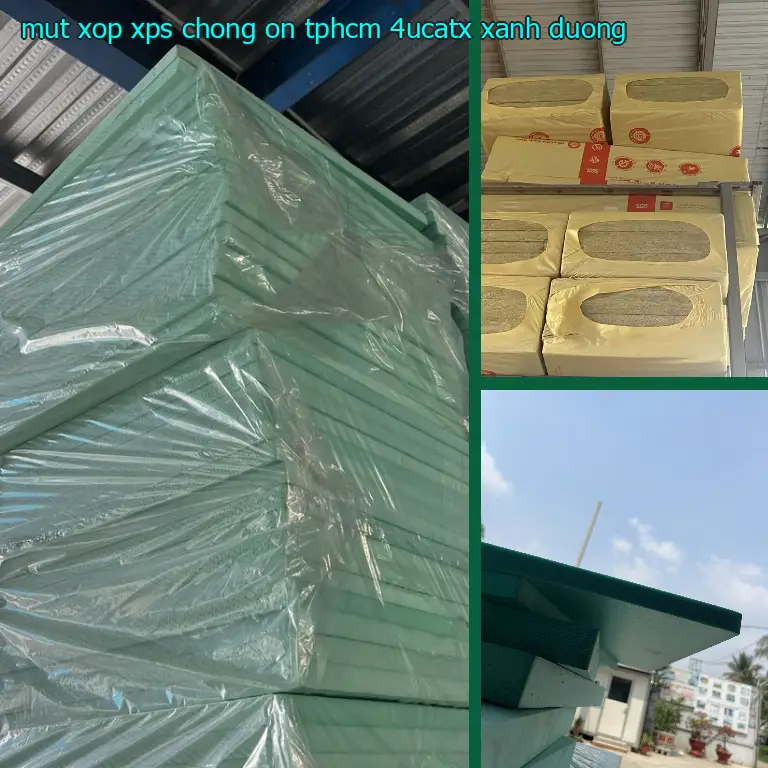 Màu sắc mút xốp XPS chống ồn TpHCM 4UCATX: Xanh dương