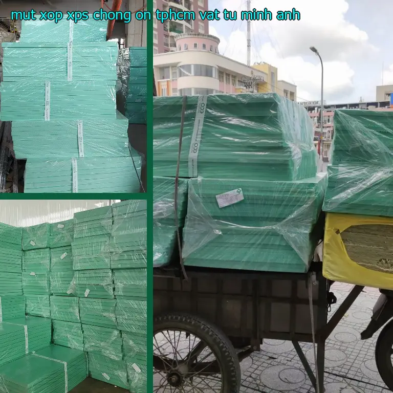 Mút xốp XPS chống ồn TpHCM Vật tư Minh Anh