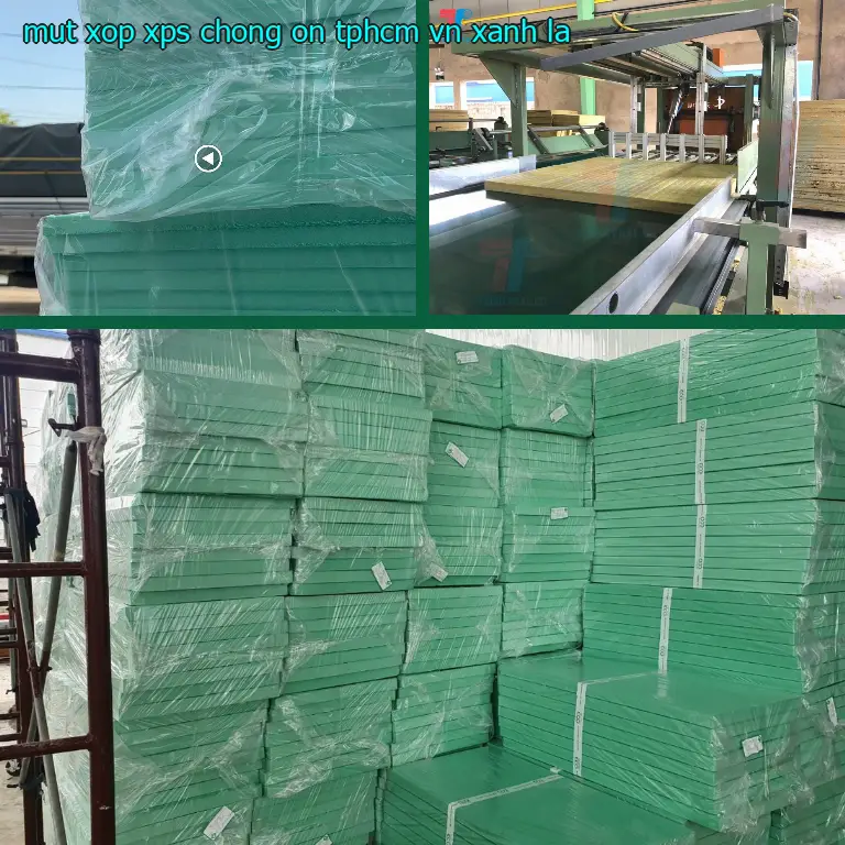 Màu sắc mút xốp XPS chống ồn TpHCM VN: Xanh lá Màu sắc mút xốp XPS chống ồn TpHCM VN: Xanh lá