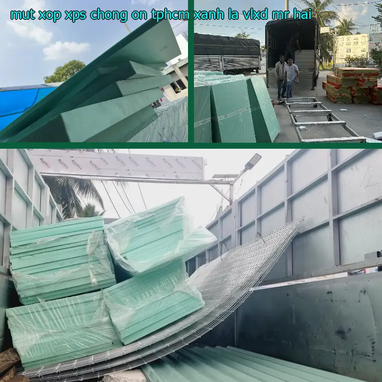 Nhà cung cấp mút xốp XPS chống ồn TpHCM Xanh lá: VLXD Mr.HẢI Nhà cung cấp mút xốp XPS chống ồn TpHCM Xanh lá: VLXD Mr.HẢI