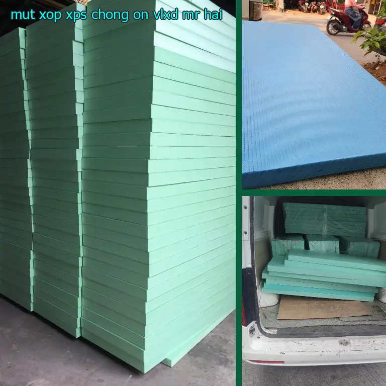 Mút xốp XPS chống ồn VLXD Mr.HẢI