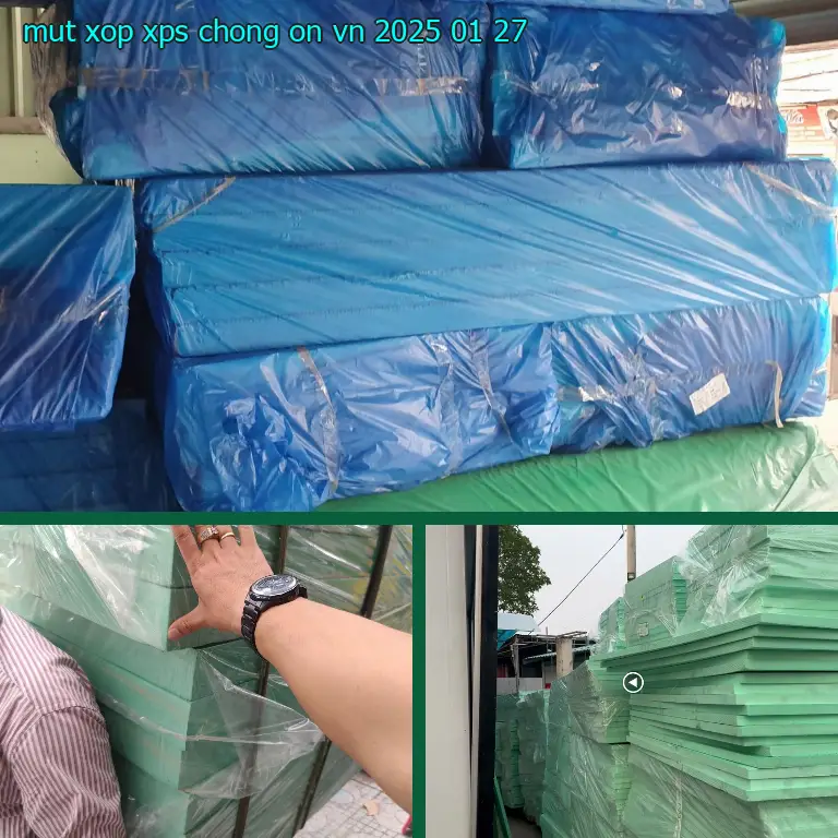 Ngày sản xuất mút xốp XPS chống ồn VN: 2025-01-27 Ngày sản xuất mút xốp XPS chống ồn VN: 2025-01-27