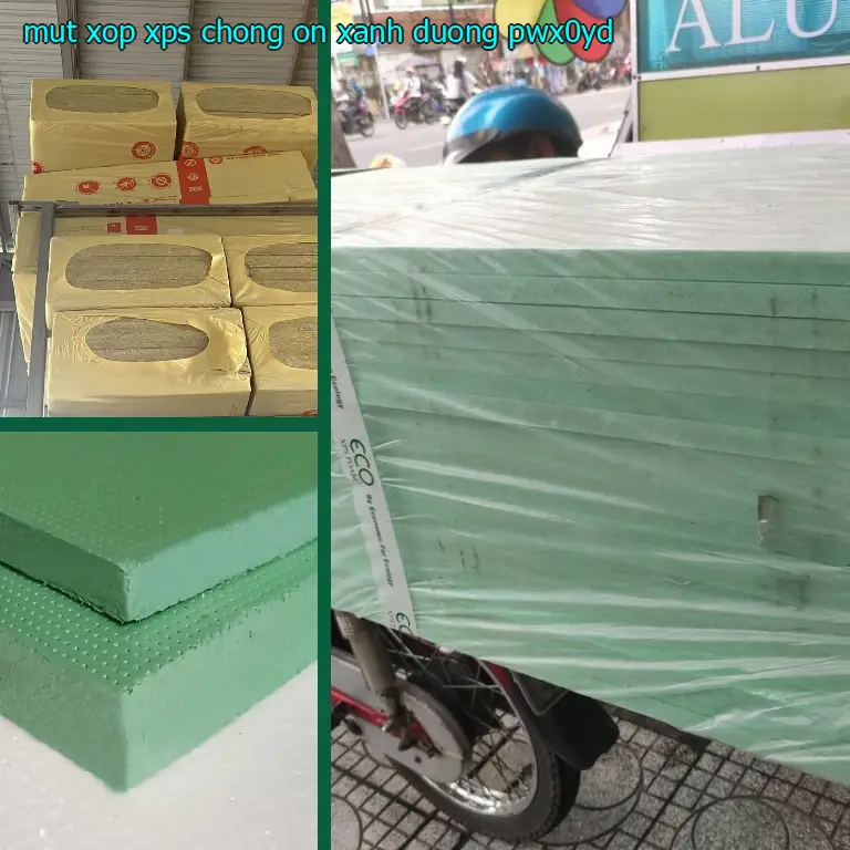 Model mút xốp XPS chống ồn Xanh dương: PWX0YD
