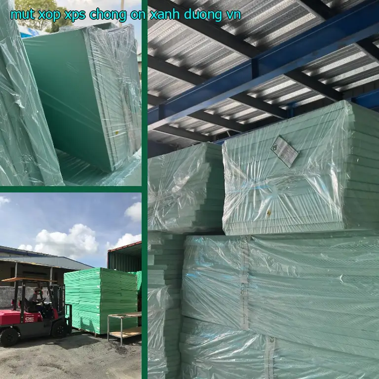 Xuất xứ mút xốp XPS chống ồn Xanh dương: VN