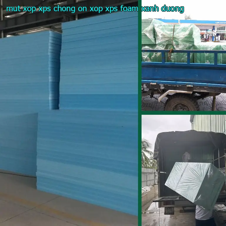 Màu sắc mút xốp XPS chống ồn Xốp XPS Foam: Xanh dương Màu sắc mút xốp XPS chống ồn Xốp XPS Foam: Xanh dương