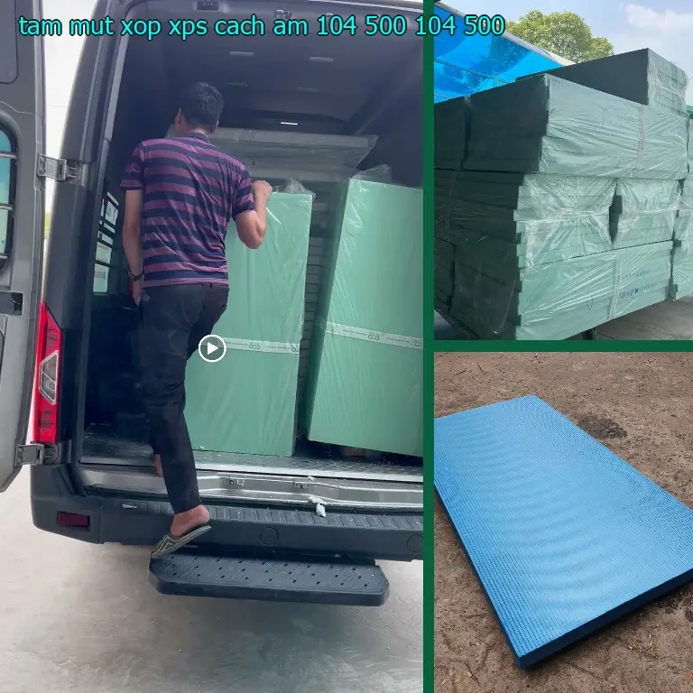 Giá tấm mút xốp XPS cách âm 104.500₫: 104.500₫ Giá tấm mút xốp XPS cách âm 104.500₫: 104.500₫