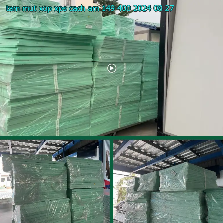 Ngày sản xuất tấm mút xốp XPS cách âm 149.400₫: 2024-08-27