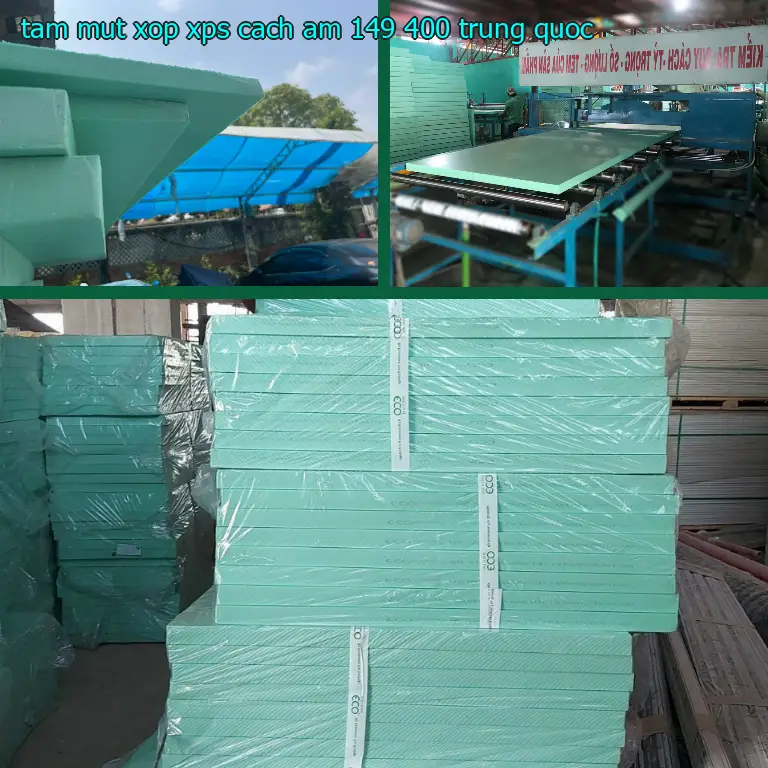 Xuất xứ tấm mút xốp XPS cách âm 149.400₫: Trung Quốc
