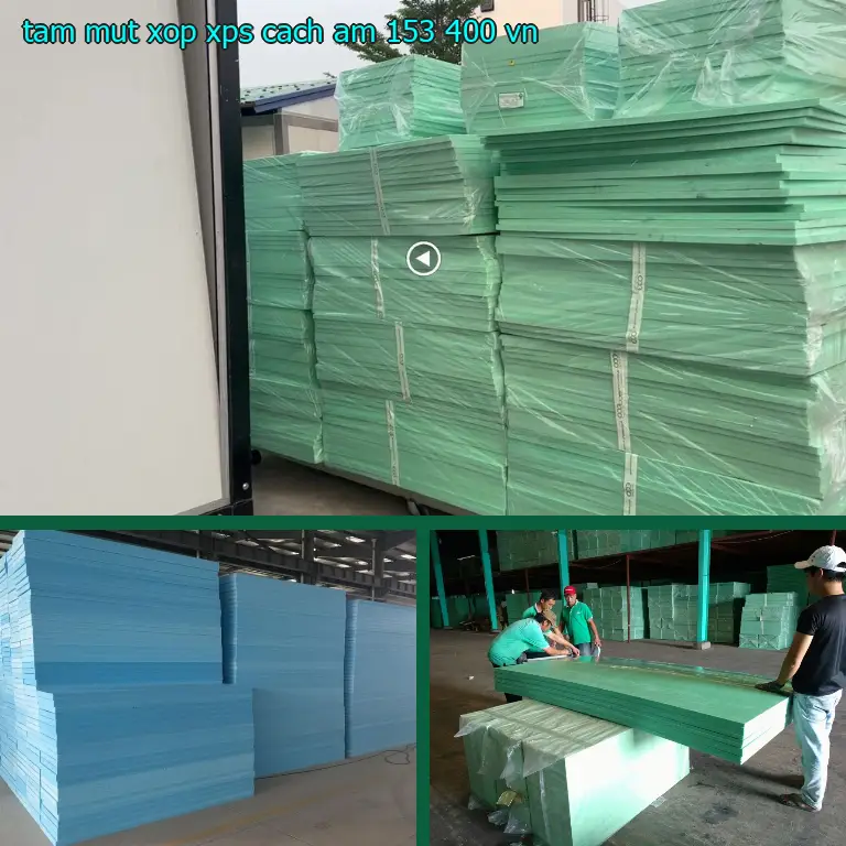 Xuất xứ tấm mút xốp XPS cách âm 153.400₫: VN