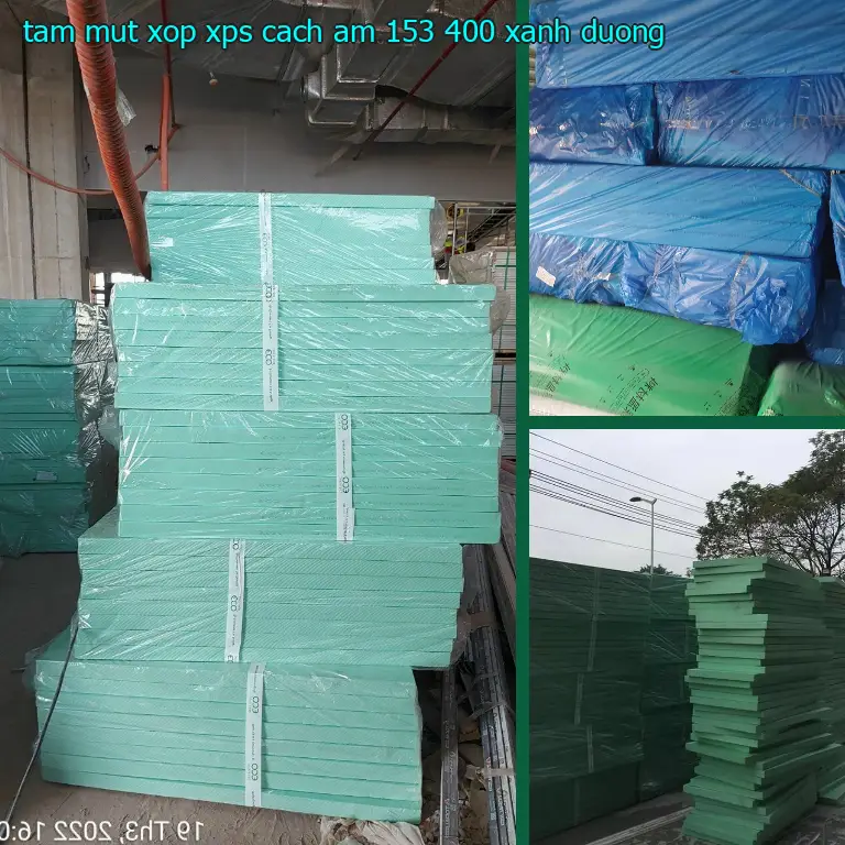 Màu sắc tấm mút xốp XPS cách âm 153.400₫: Xanh dương