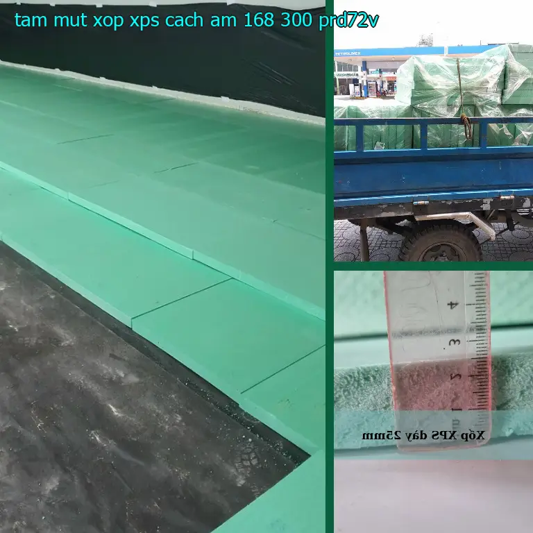 Model tấm mút xốp XPS cách âm 168.300₫: PRD72V Model tấm mút xốp XPS cách âm 168.300₫: PRD72V