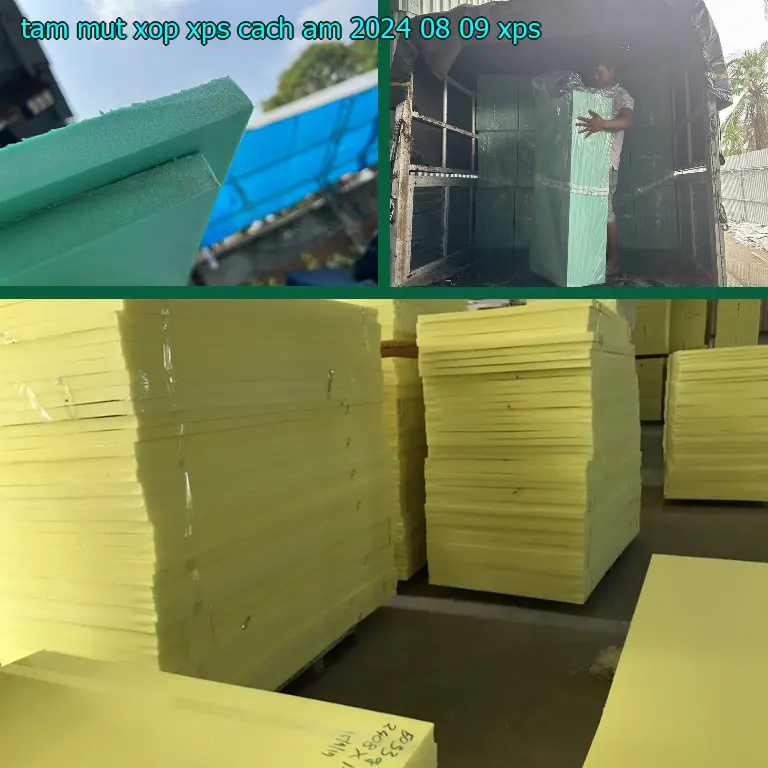 Chất liệu tấm mút xốp XPS cách âm 2024-08-09: XPS Chất liệu tấm mút xốp XPS cách âm 2024-08-09: XPS