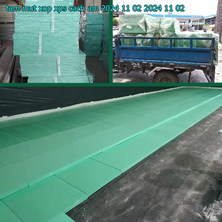 Ngày sản xuất tấm mút xốp XPS cách âm 2024-11-02: 2024-11-02