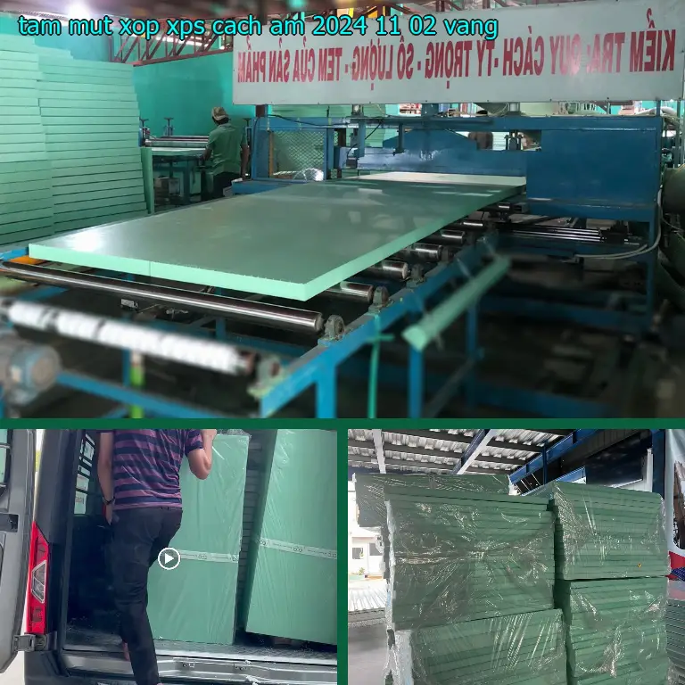 Màu sắc tấm mút xốp XPS cách âm 2024-11-02: Vàng