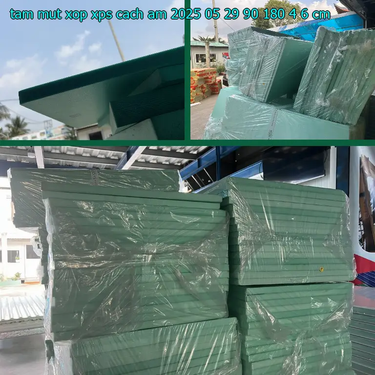 Kích thước tấm mút xốp XPS cách âm 2025-05-29: 90*180*4.6 cm Kích thước tấm mút xốp XPS cách âm 2025-05-29: 90*180*4.6 cm