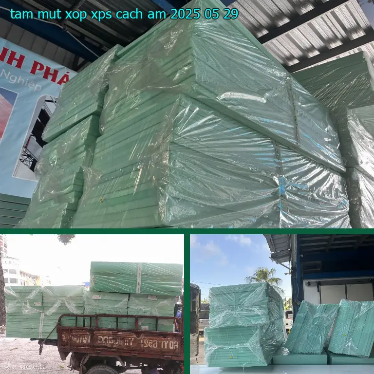 Tấm mút xốp XPS cách âm 2025-05-29