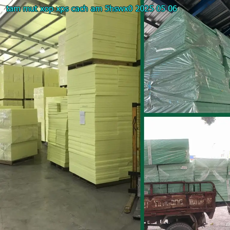 Ngày sản xuất tấm mút xốp XPS cách âm 5HSWX0: 2025-05-06