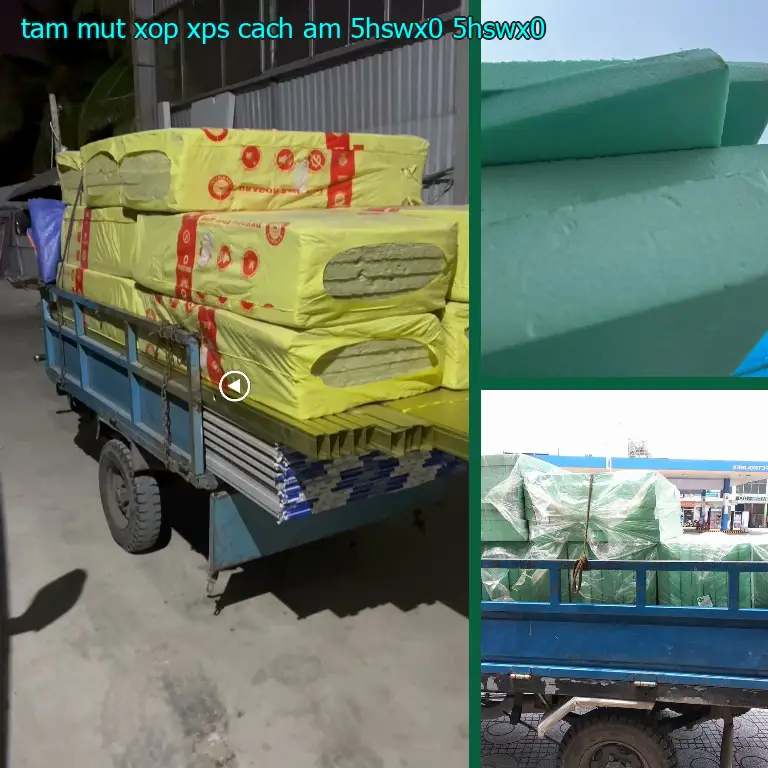 Model tấm mút xốp XPS cách âm 5HSWX0: 5HSWX0