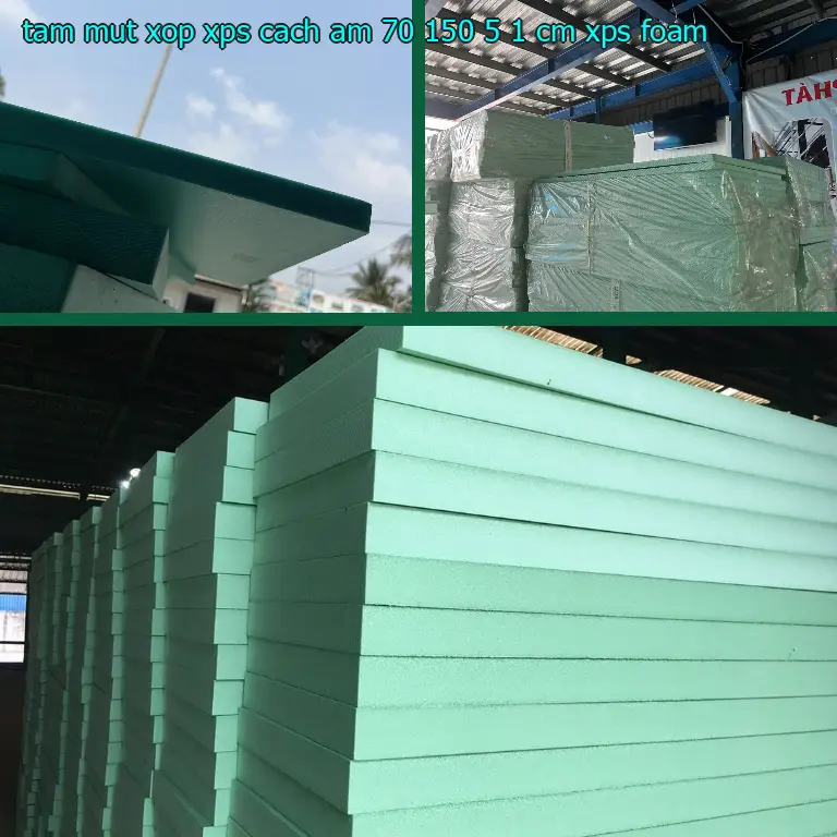 Danh mục tấm mút xốp XPS cách âm 70*150*5.1 cm: XPS Foam Danh mục tấm mút xốp XPS cách âm 70*150*5.1 cm: XPS Foam