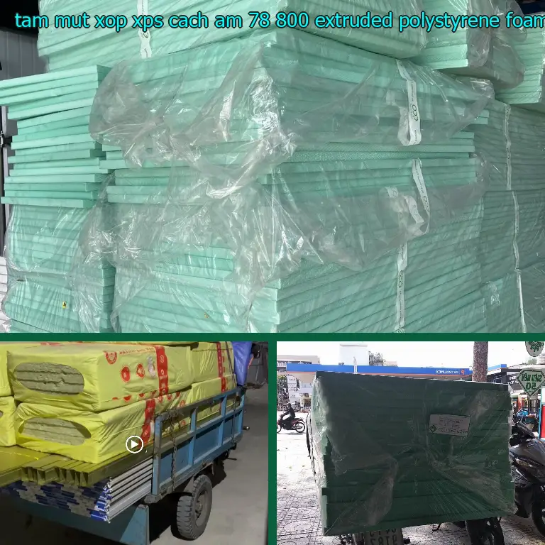 Chất liệu tấm mút xốp XPS cách âm 78.800₫: Extruded Polystyrene Foam