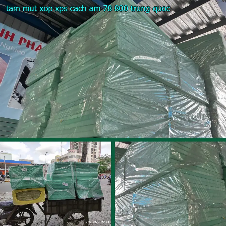 Xuất xứ tấm mút xốp XPS cách âm 78.800₫: Trung Quốc