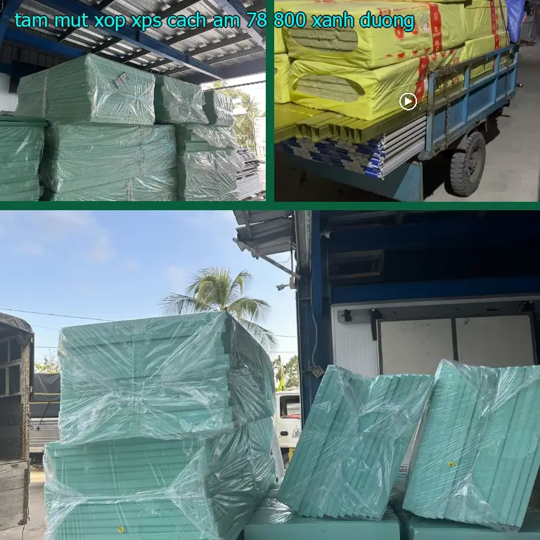 Màu sắc tấm mút xốp XPS cách âm 78.800₫: Xanh dương