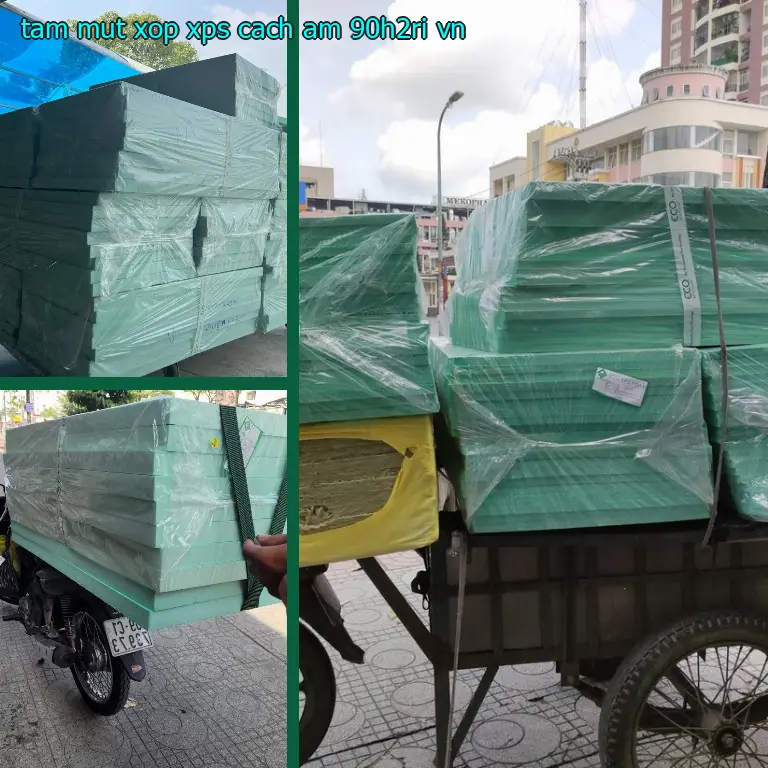 Xuất xứ tấm mút xốp XPS cách âm 90H2RI: VN Xuất xứ tấm mút xốp XPS cách âm 90H2RI: VN