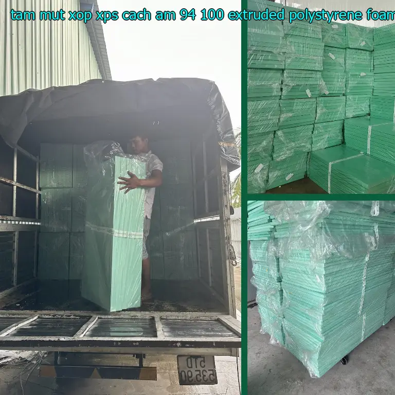 Chất liệu tấm mút xốp XPS cách âm 94.100₫: Extruded Polystyrene Foam