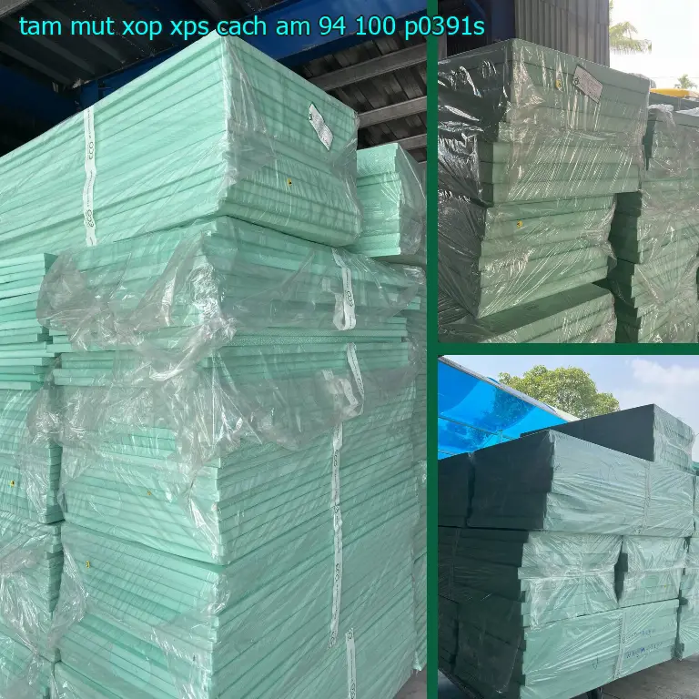 Model tấm mút xốp XPS cách âm 94.100₫: P0391S