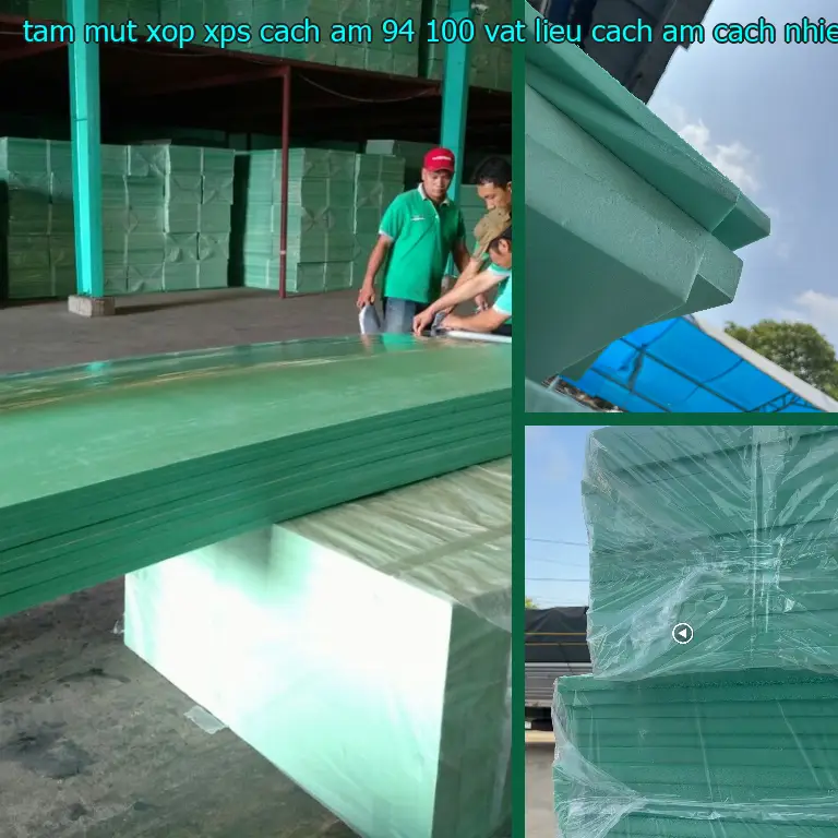 Nhà sản xuất tấm mút xốp XPS cách âm 94.100₫: Vật liệu cách âm cách nhiệt Cát Tường