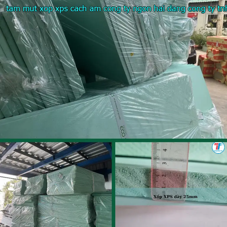 Nhà sản xuất tấm mút xốp XPS cách âm Công ty Ngọn Hải Đăng: Công ty TNHH SX TM nhựa Tiến Phong