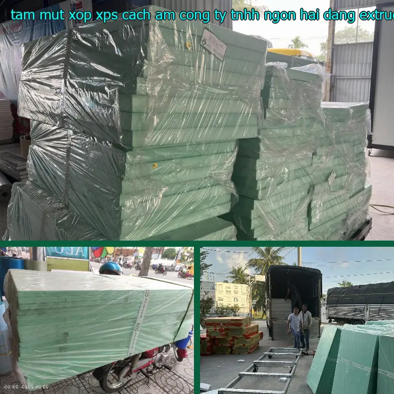 Chất liệu tấm mút xốp XPS cách âm Công ty TNHH Ngọn Hải Đăng: Extruded Polystyrene Foam