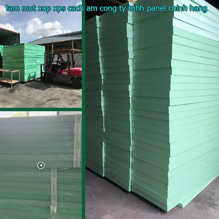 Tấm mút xốp XPS cách âm Công ty TNHH Panel Chính Hãng