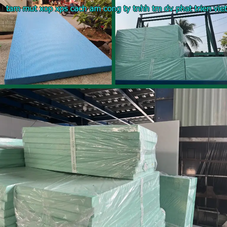 Tấm mút xốp XPS cách âm Công ty TNHH TM - DV - phát triển Việt Hưng