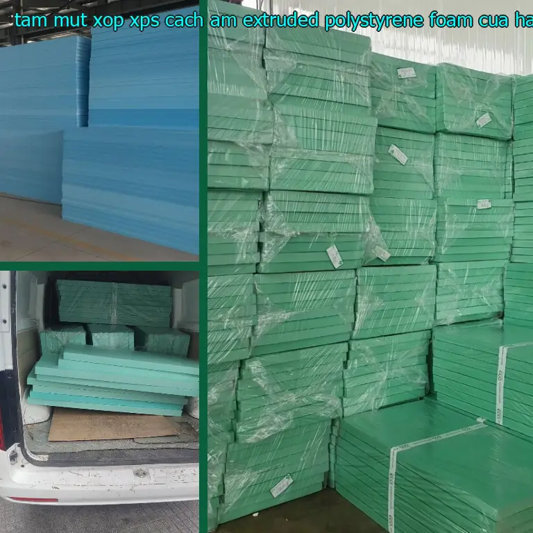 Nhà cung cấp tấm mút xốp XPS cách âm Extruded Polystyrene Foam: Cửa hàng tấm xốp Mr.HẢI