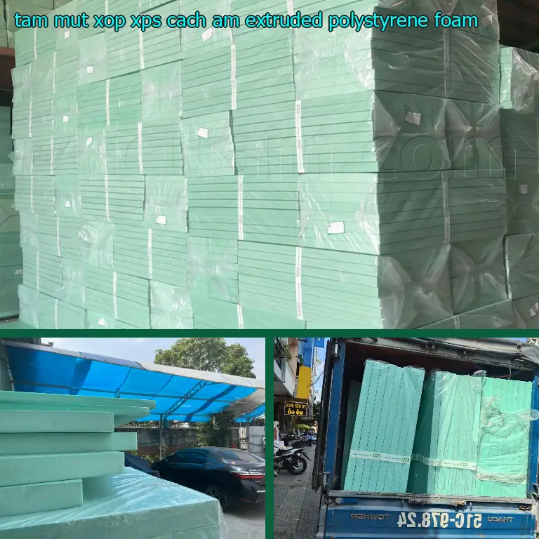 Tấm mút xốp XPS cách âm Extruded Polystyrene Foam
